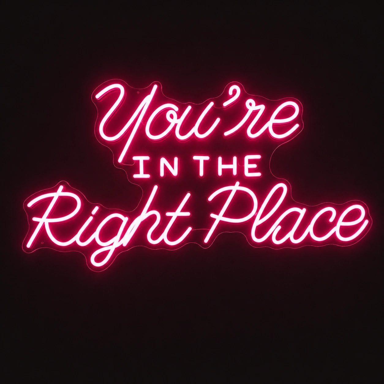You Re Wall Decor LED Neon Sign Garage Man Cave Neon Sign main product image