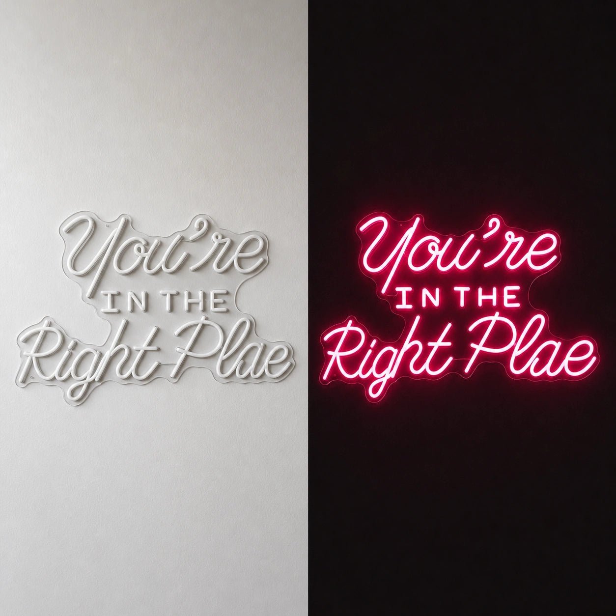 You Re Wall Decor LED Neon Sign Garage Man Cave Neon Sign - Shineneon