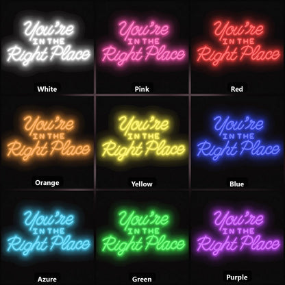 You Re Wall Decor LED Neon Sign Garage Man Cave Neon Sign - Shineneon