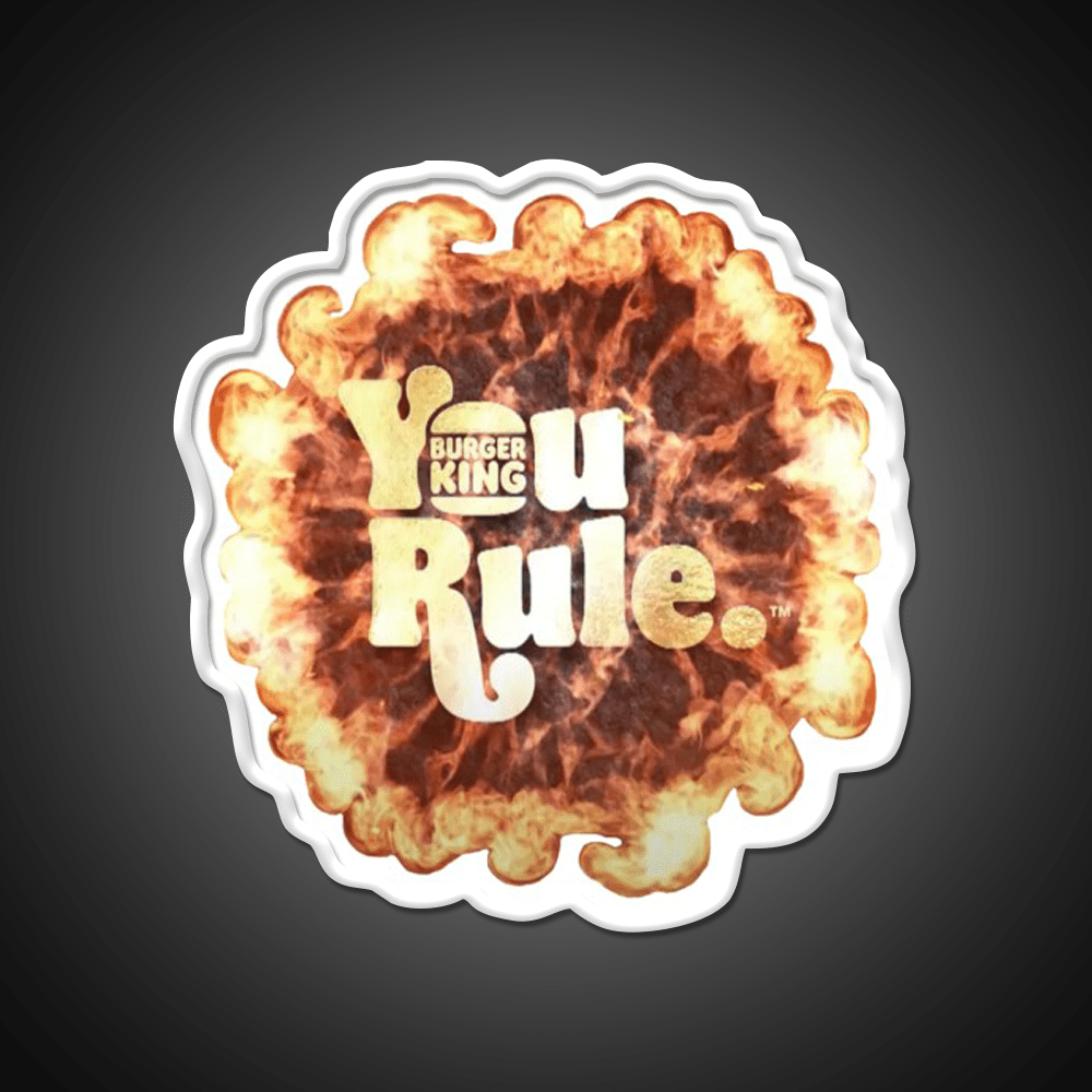 You Rule Fast Food Led Neon Sign For Burger Place Rgb Color - Shineneon