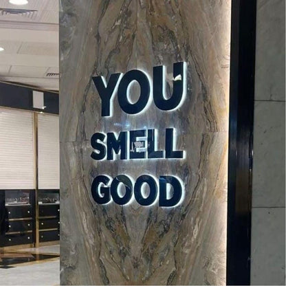 You Smell Good 3D Backlit Channel Letters Led Light Sign - Shineneon