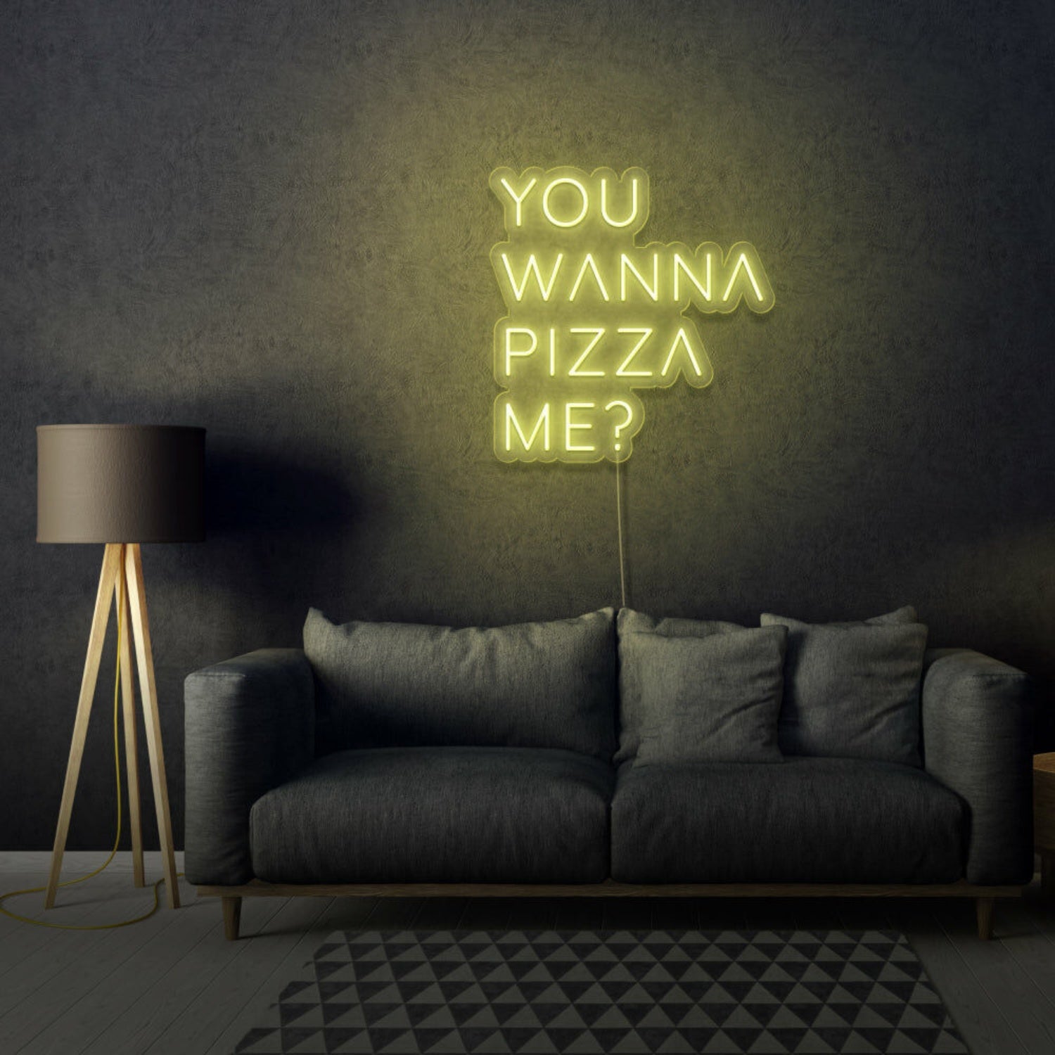 You Wanna Pizza Me Led Neon Sign Writing For Room | Shineneon
