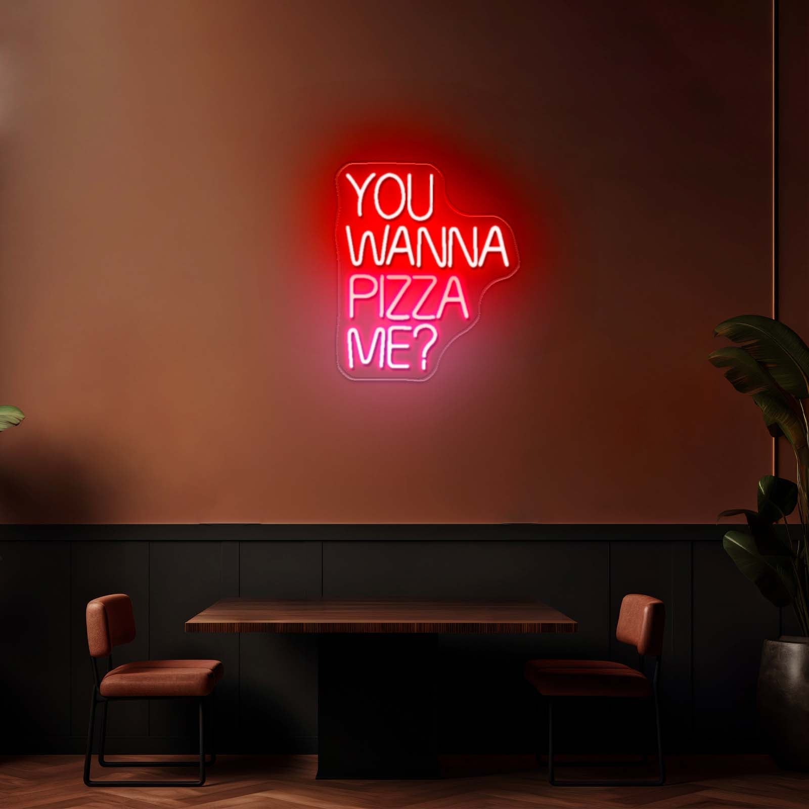 You Wanna Pizza Me Neon Sign For Business Led Custom Signs - Shineneon