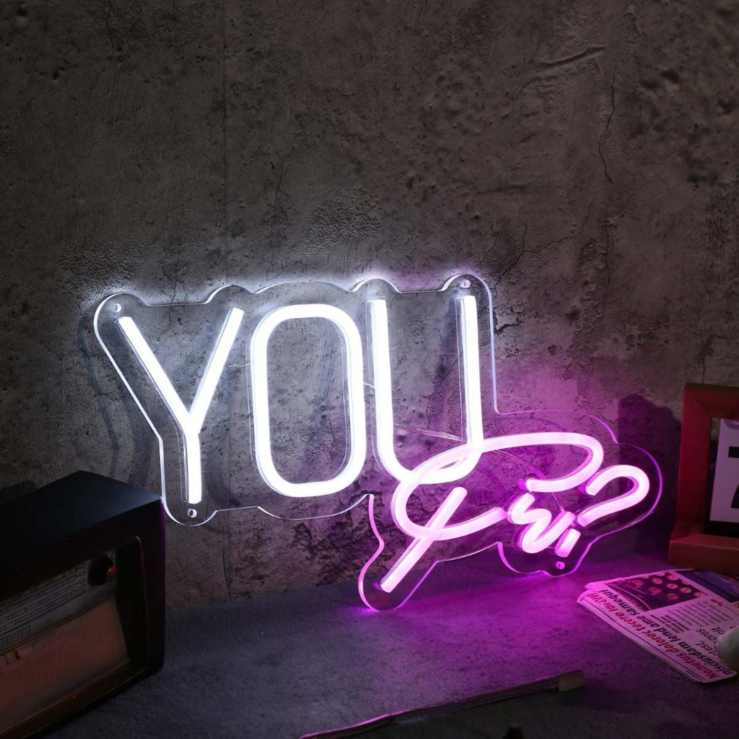 You White Led Neon Sign - Shineneon