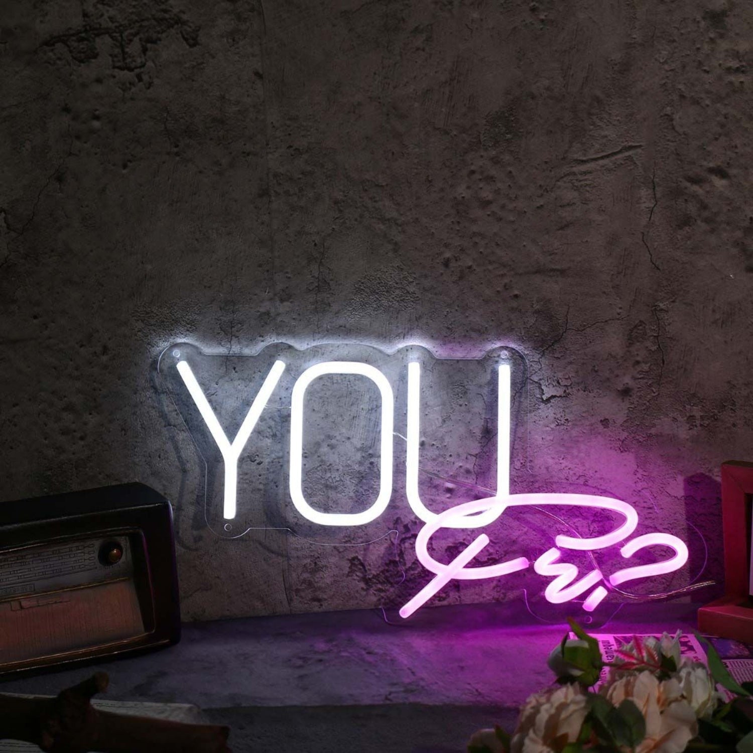 You White Led Neon Sign - Shineneon