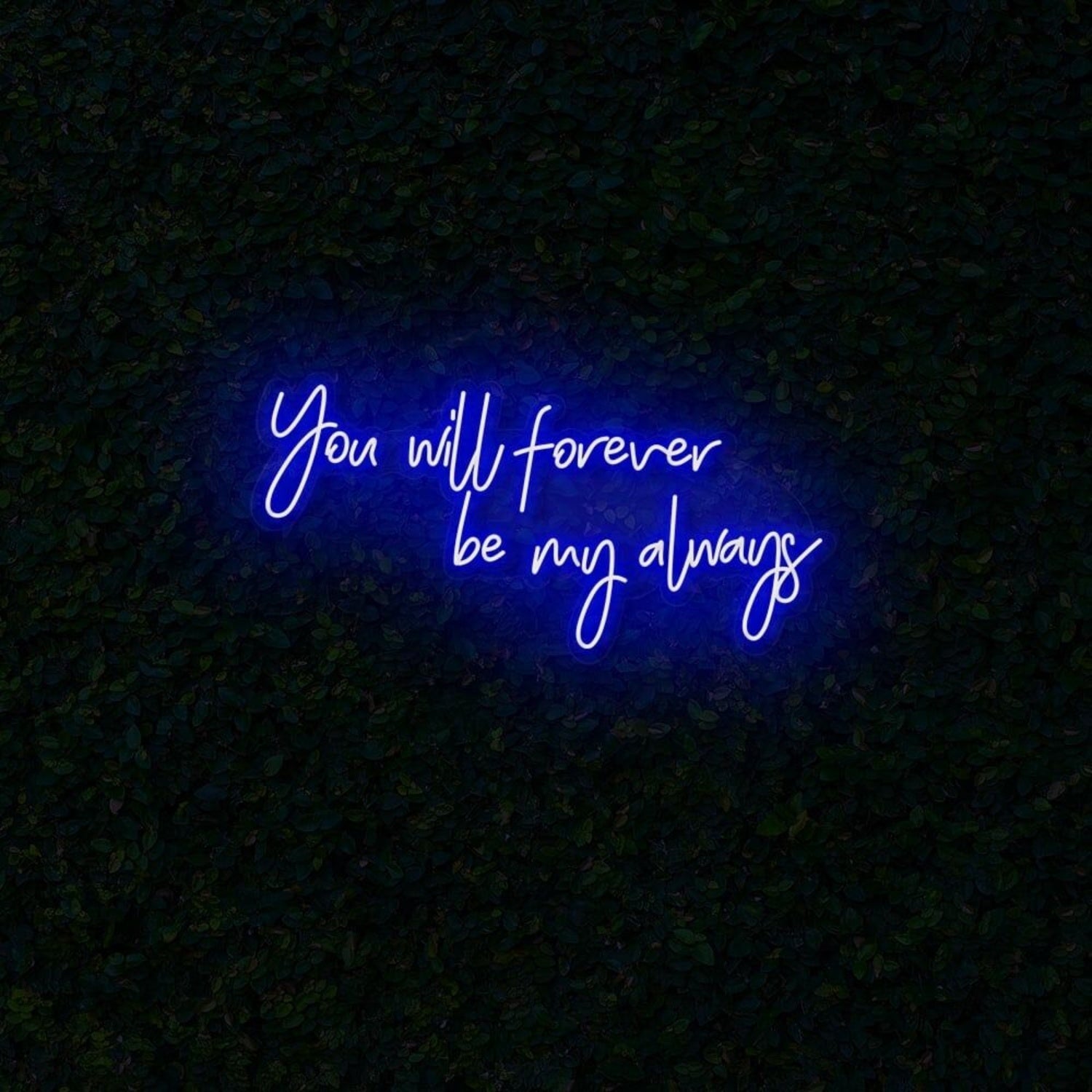 You Will Forever Be My Always Led Neon Sign | Shineneon