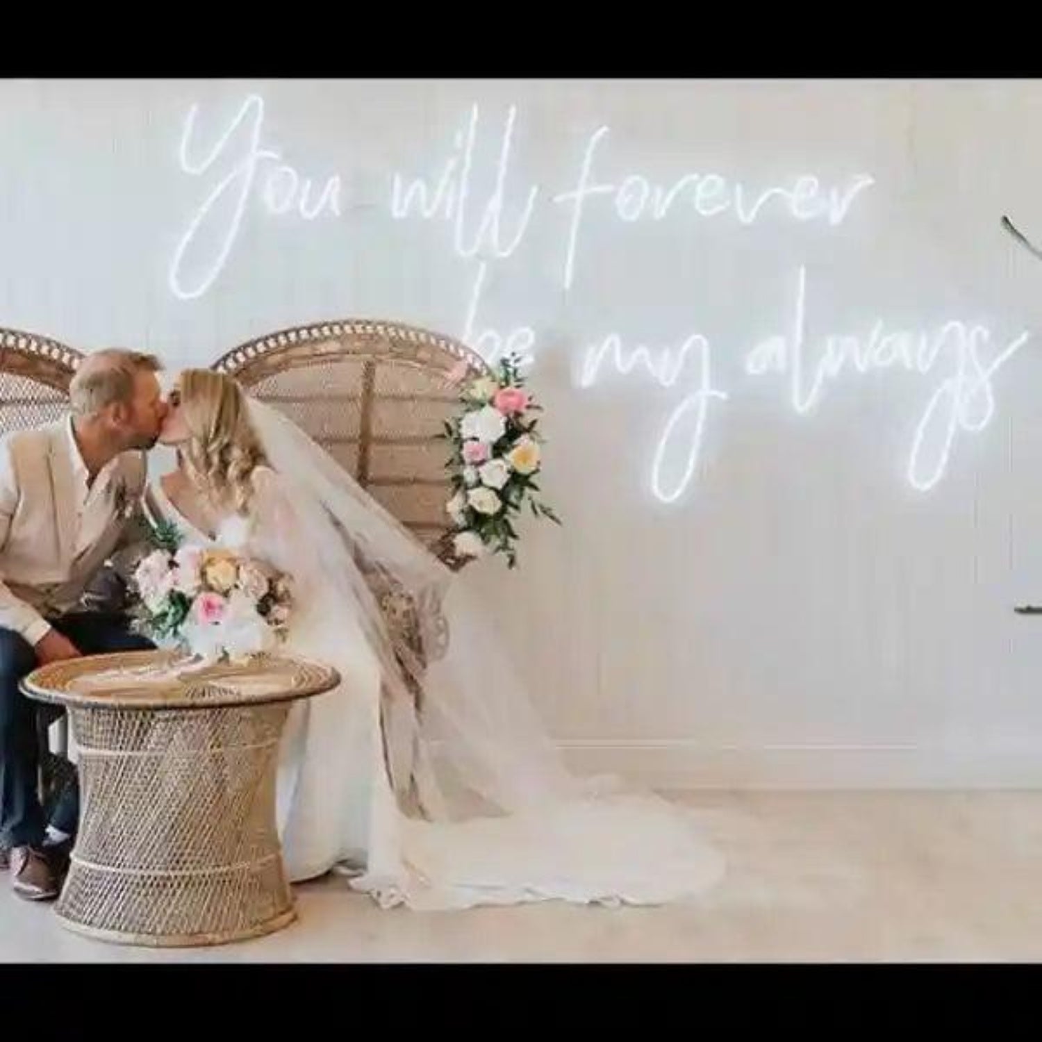 You Will Forever Be My Always Wedding Led Neon Sign | Shineneon