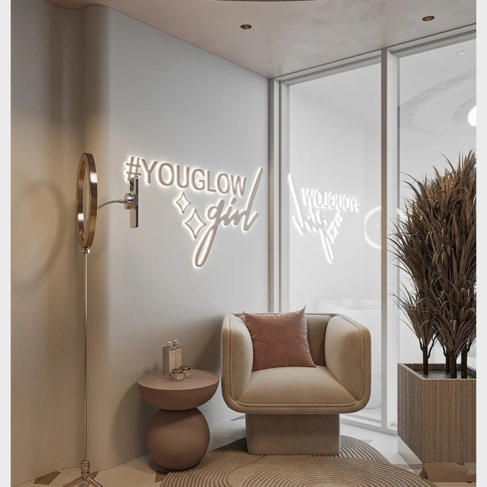 Younglow Girl 3D Backlit Channel Letters Led Light Sign - Shineneon