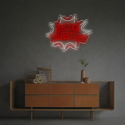 Your Celebrations Super Birthday Led Neon Sign | Shineneon