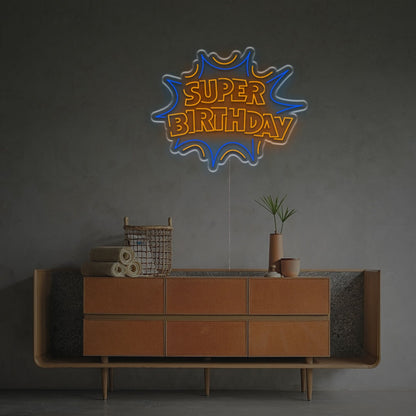Your Celebrations Super Birthday Led Neon Sign | Shineneon