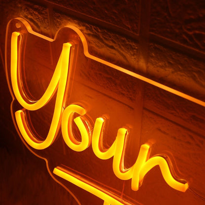 Your Favorite Taco Joint Orange Neon Sign For Mexican Restaurants | Shineneon