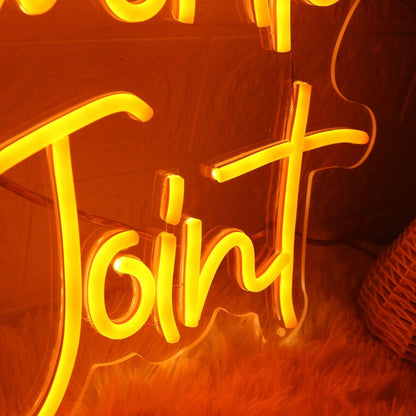 Your Favorite Taco Joint Orange Neon Sign For Mexican Restaurants | Shineneon