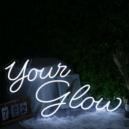 Your Glow White Led Neon Sign - Shineneon