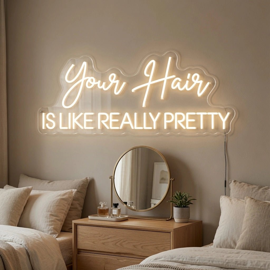 Your Hair Is Like Really Pretty LED Neon Sign - Shineneon