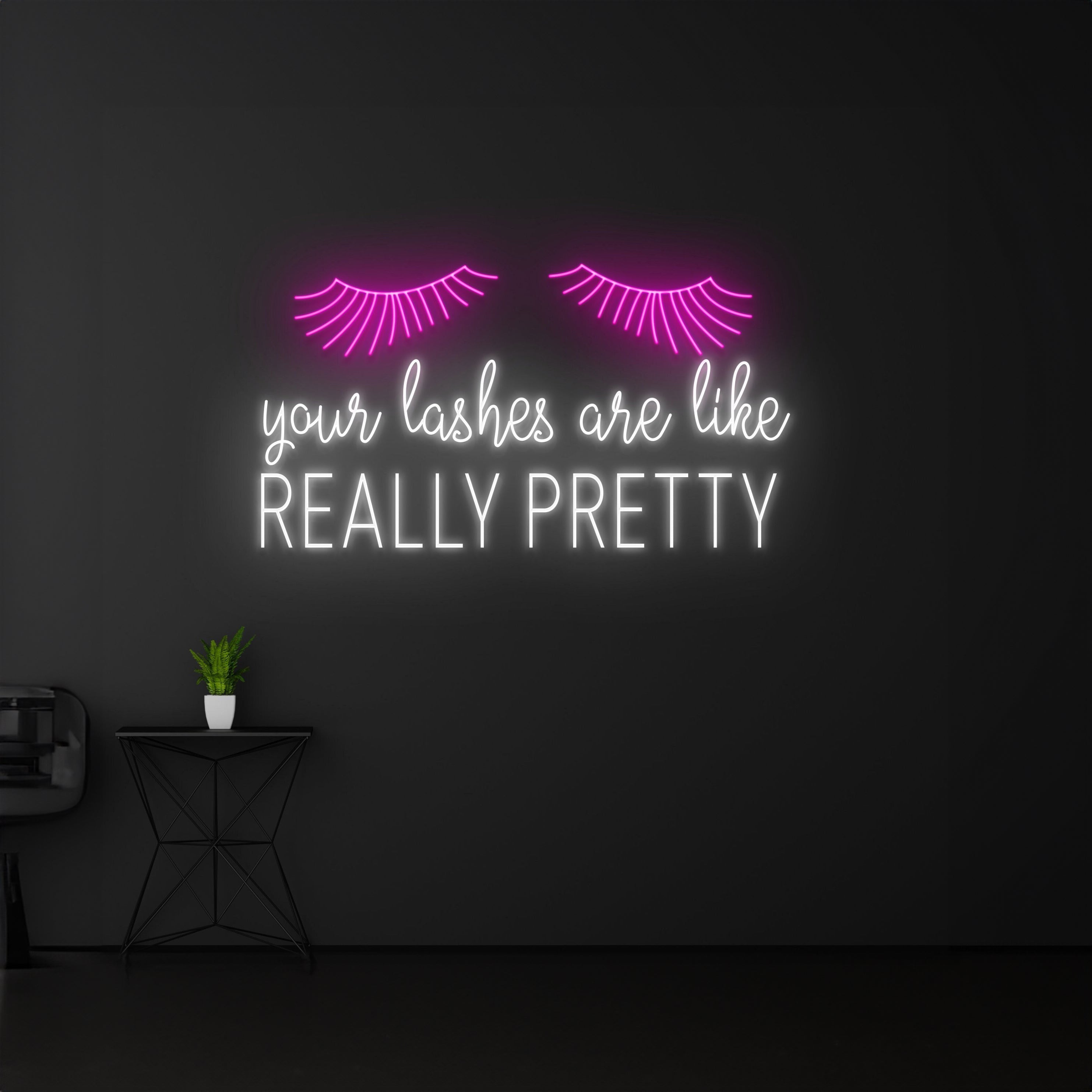 Your Lashes Are Like Really Pretty Neon Sign | Shineneon