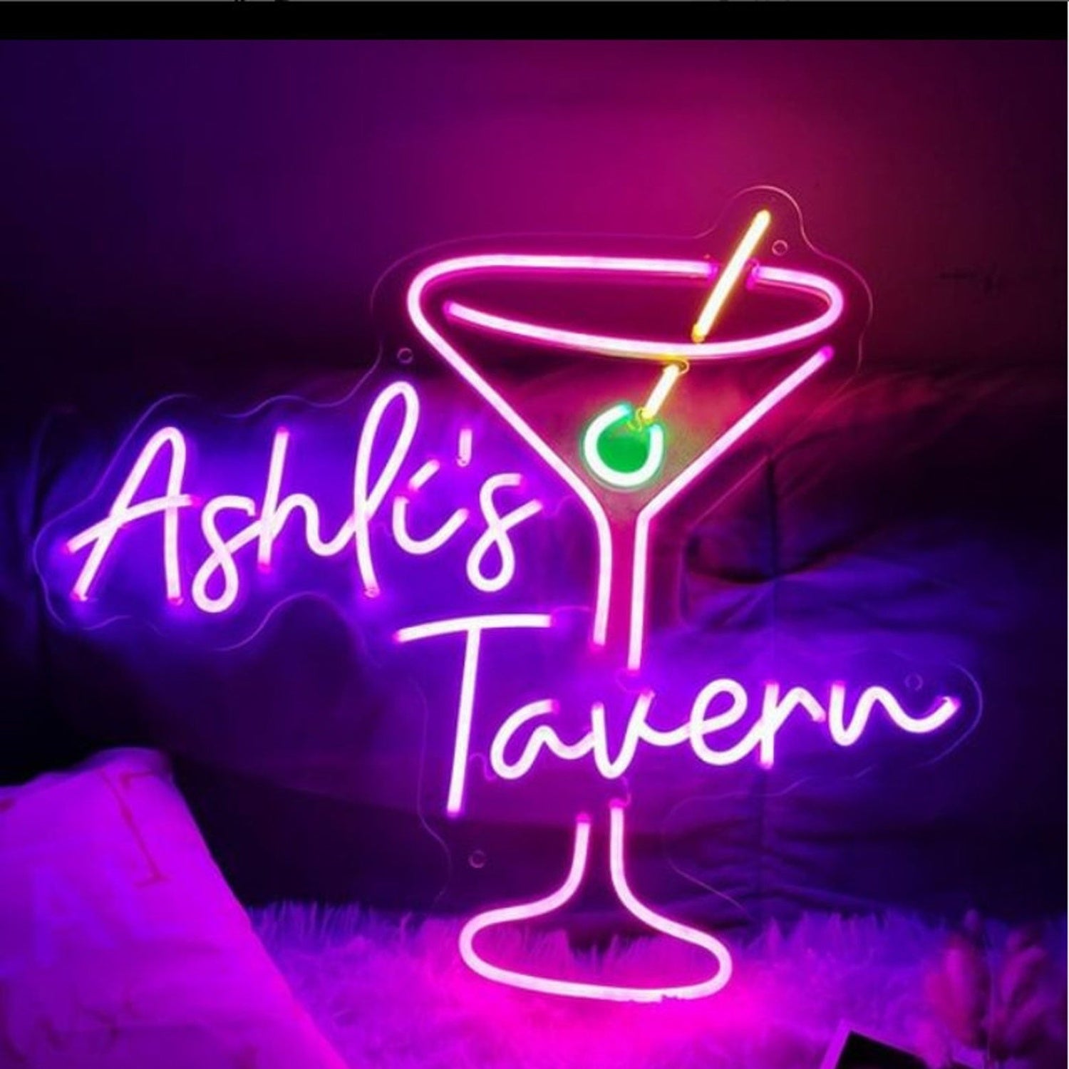 Your Name Cocktails Bar Led Neon Sign | Shineneon
