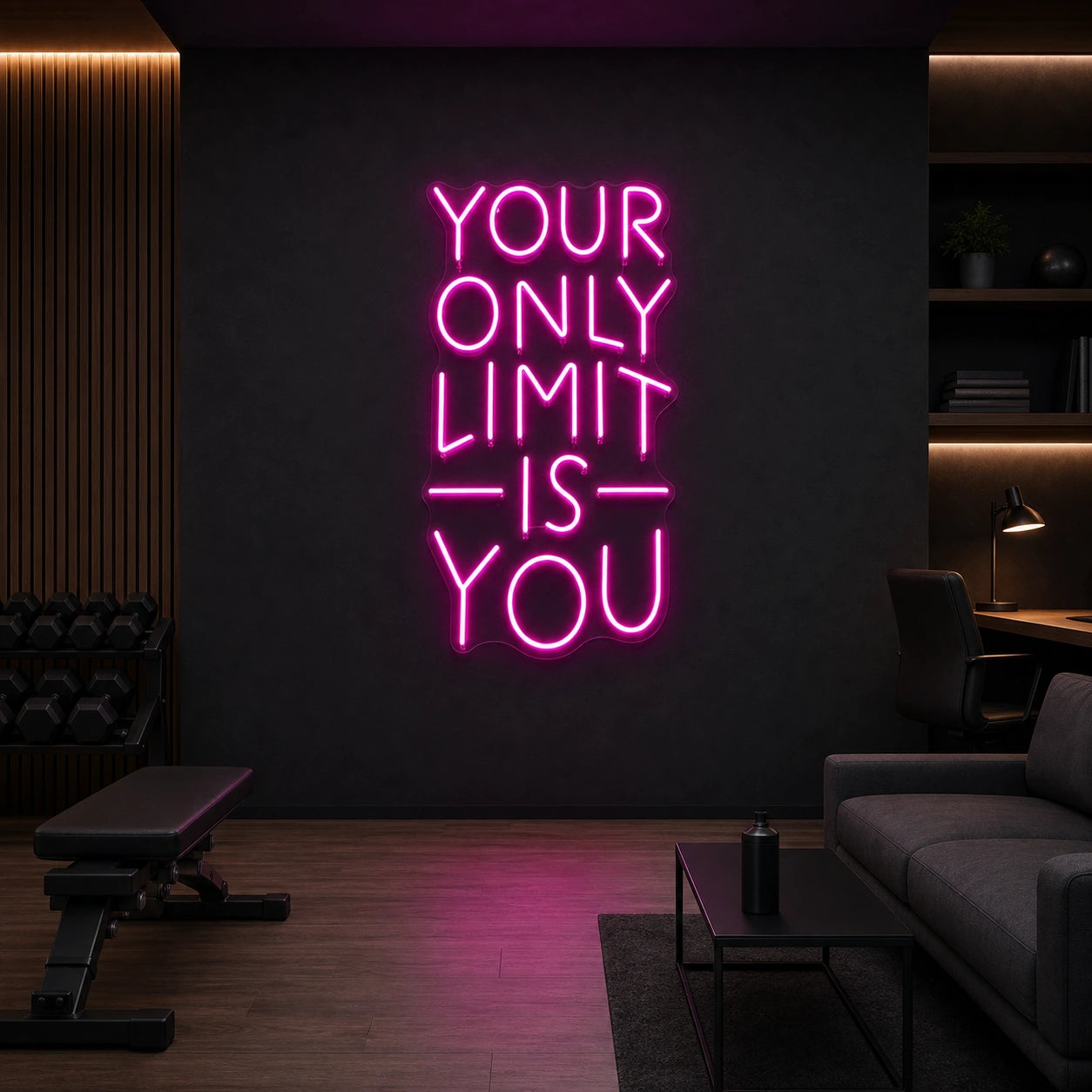 Your Only Limit Is You LED Neon Sign size image