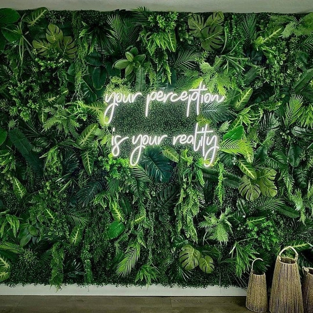 Your Perception Is Your Reality Led Sign Business Neon Sign