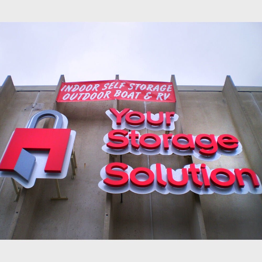 Your Storage Solution 3D Frontlit And Backlit Channel Letter Led Light Sign - Shineneon