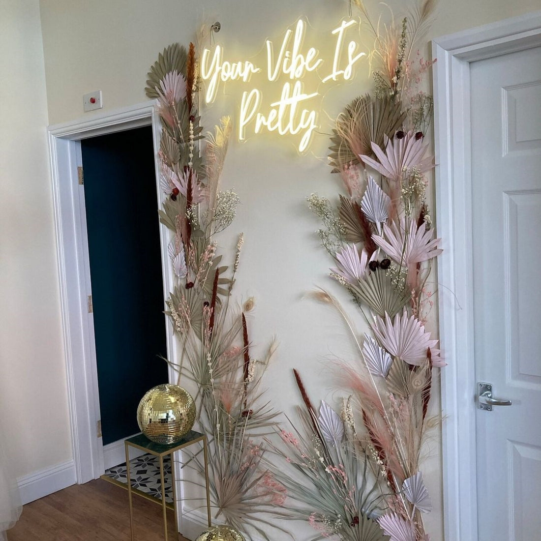 Your Vibe Is Pretty Led Sign Business Neon Sign