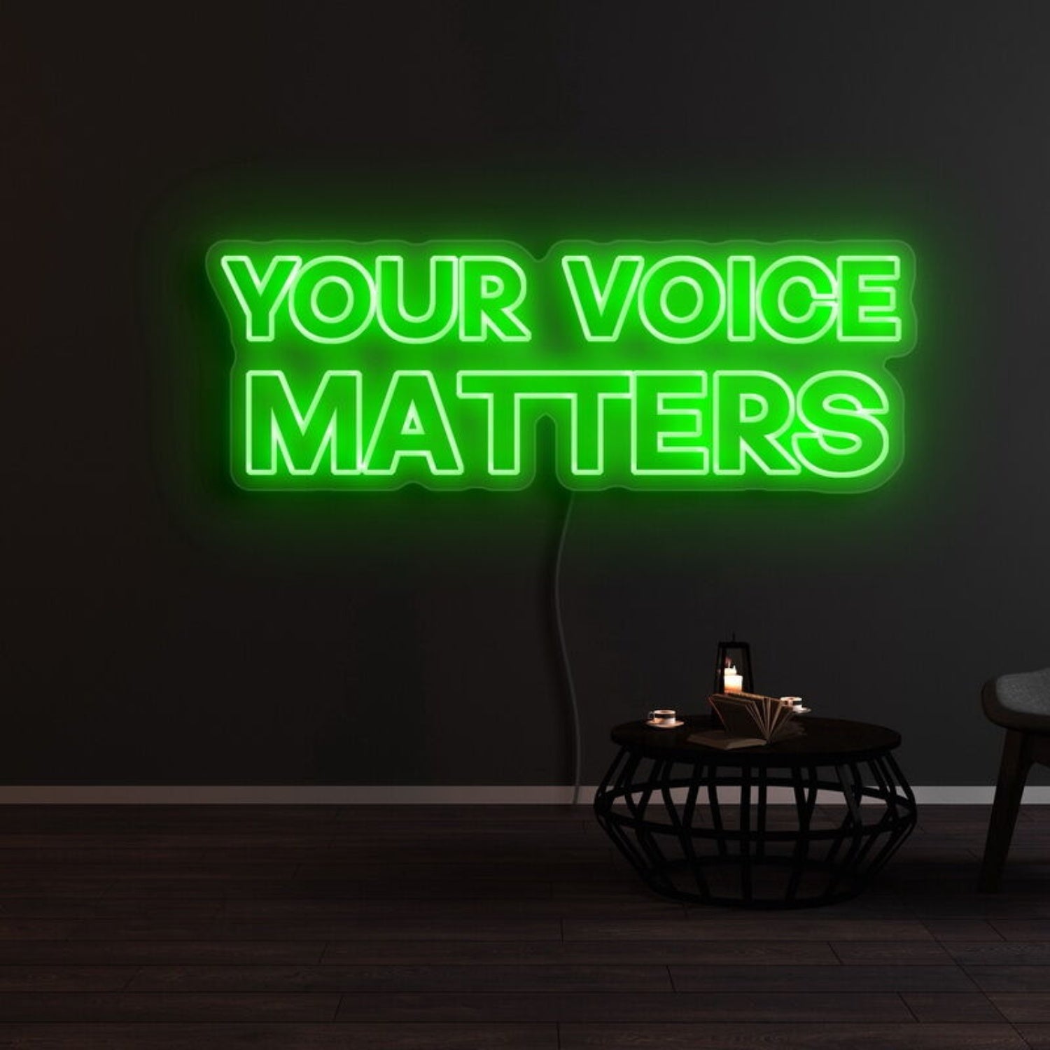 Your Voice Matters Led Neon Sign - Shineneon