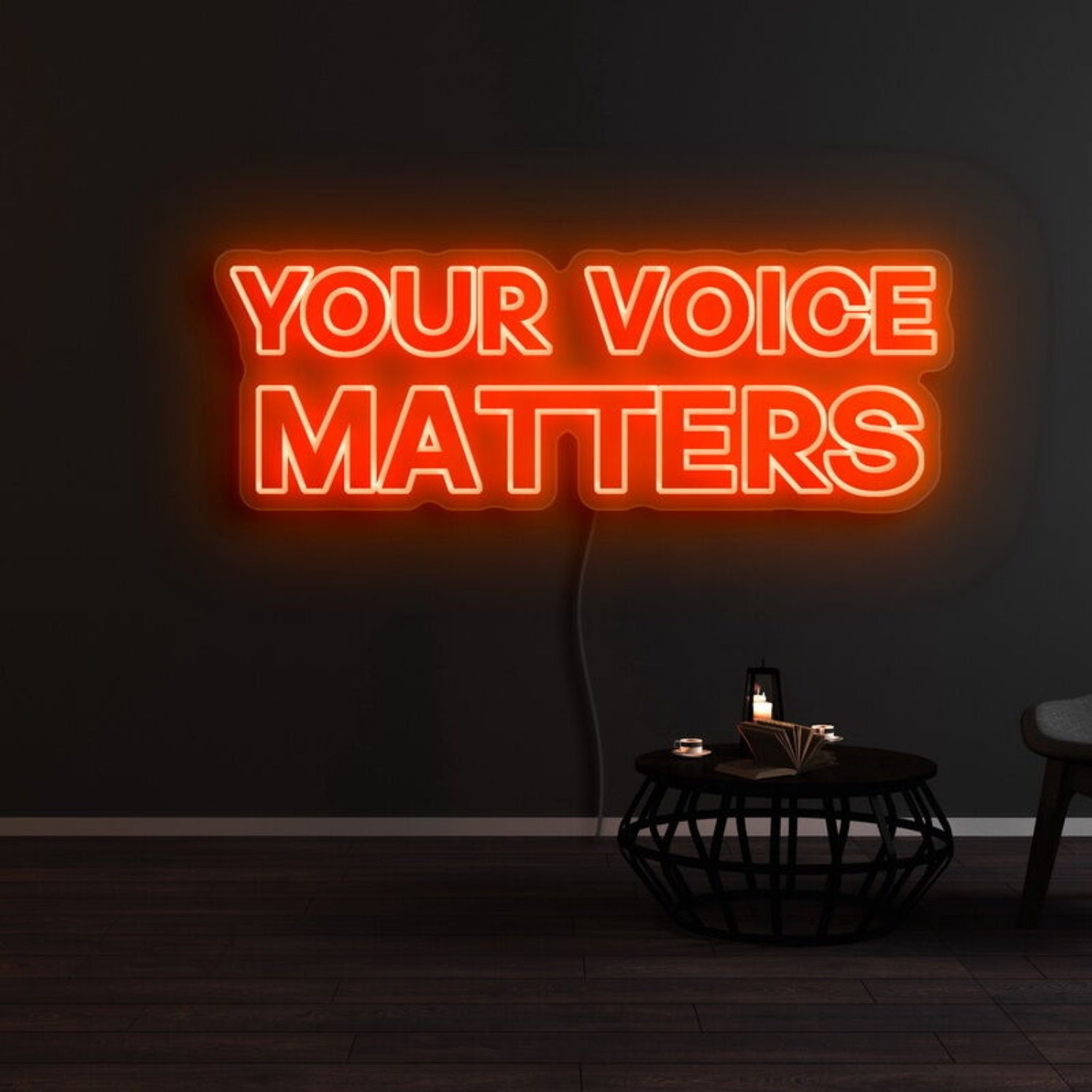 Your Voice Matters Led Neon Sign - Shineneon