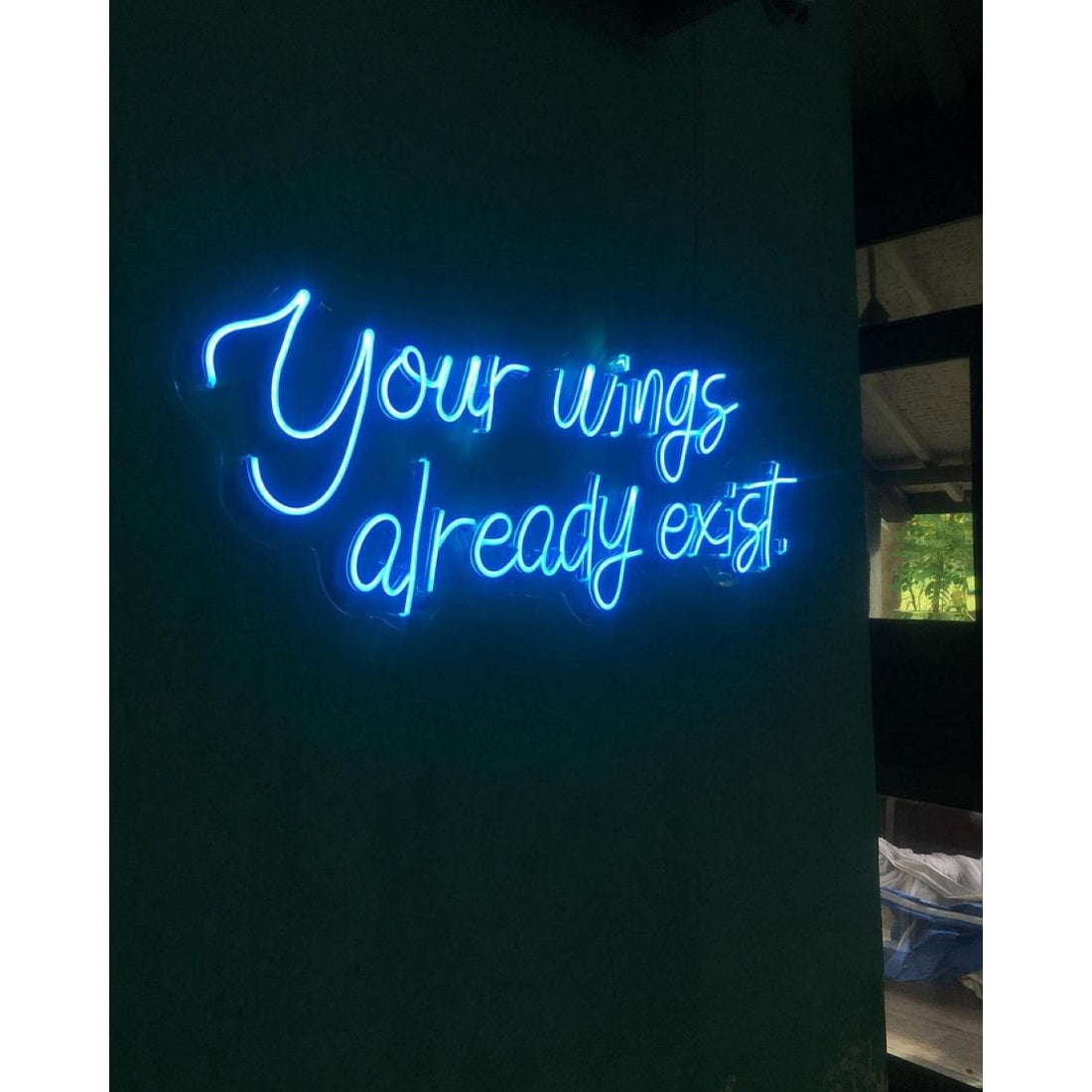 Your Wings Already Exist Led Sign Business Neon Sign