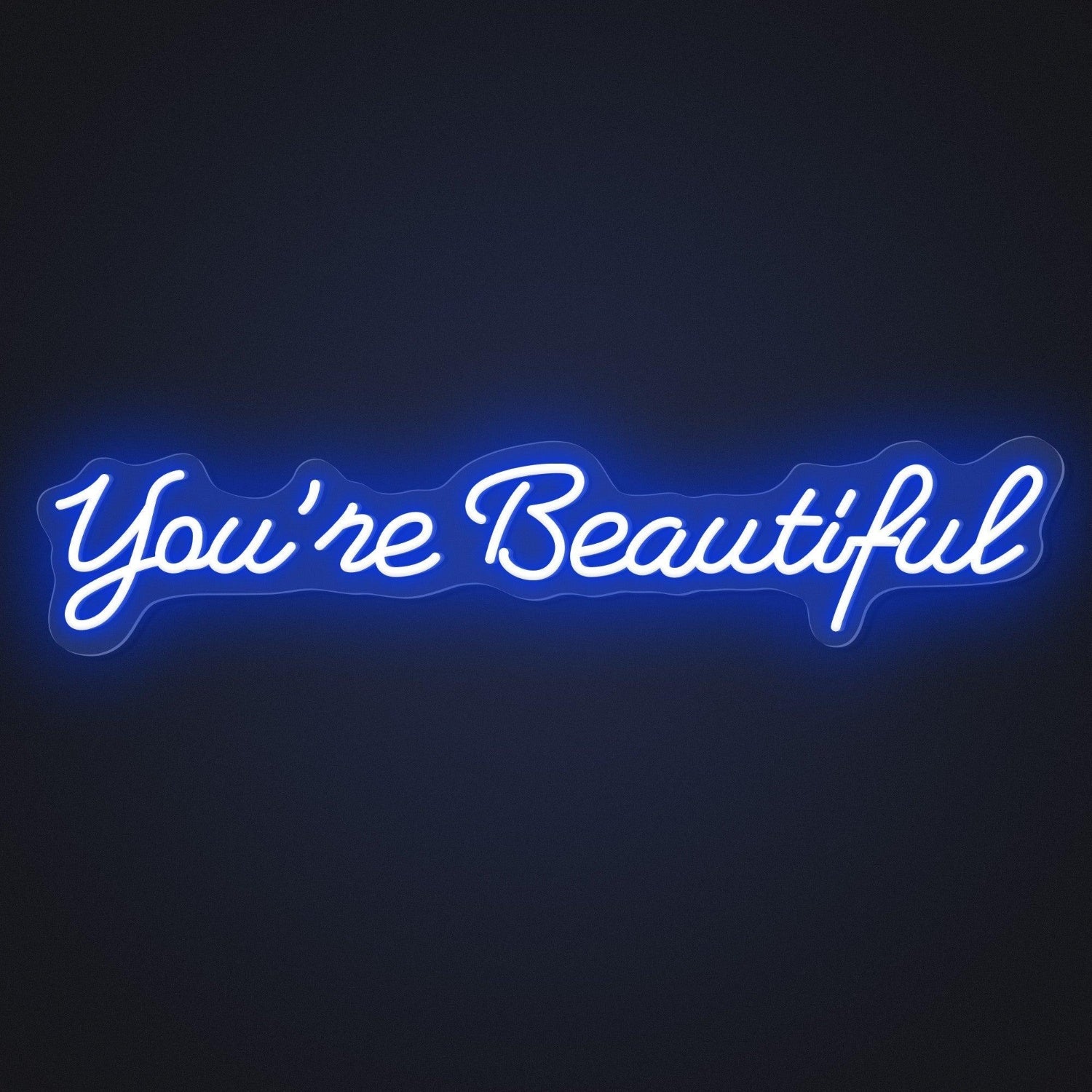 Youre Beautiful Pink Script Led Neon Sign For Home Bedroom Salon | Shineneon
