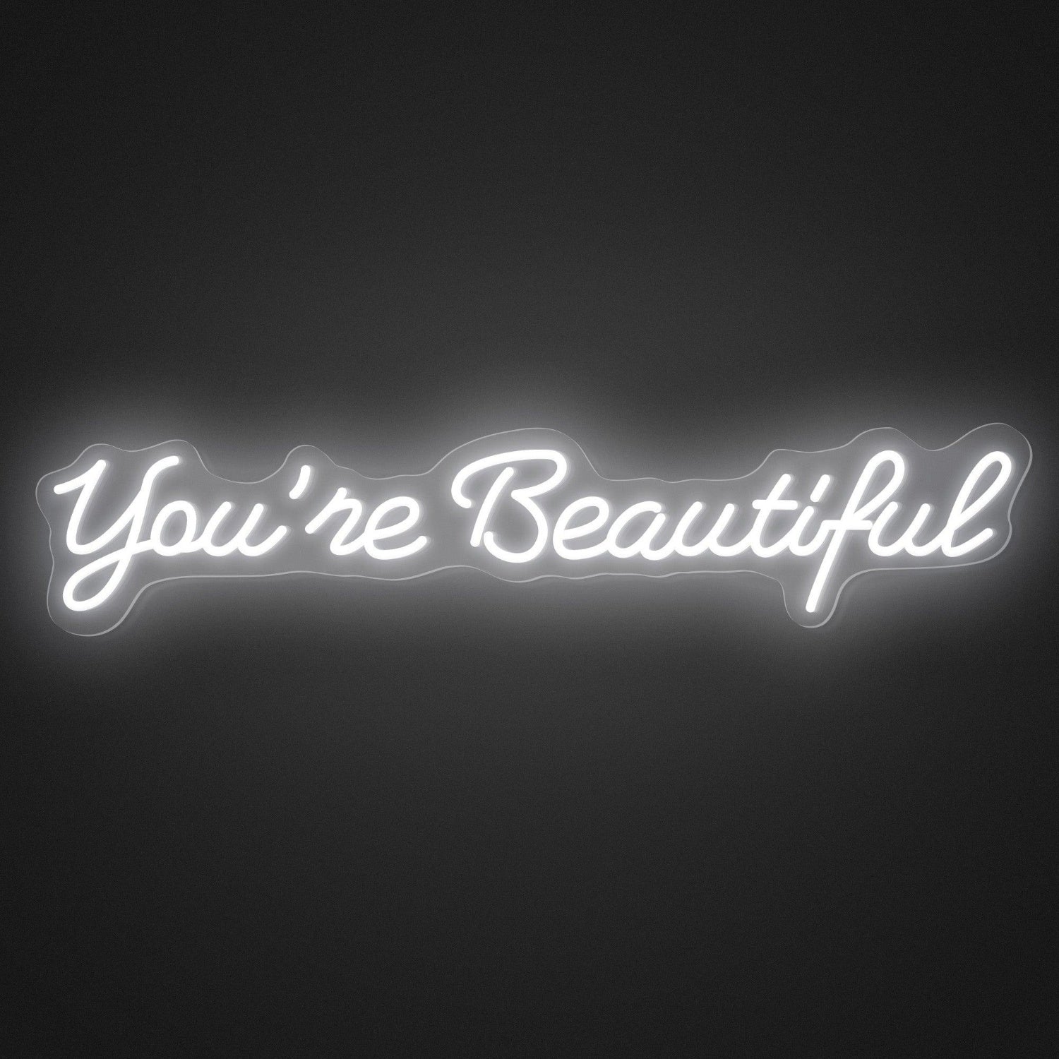 Youre Beautiful Pink Script Led Neon Sign For Home Bedroom Salon | Shineneon