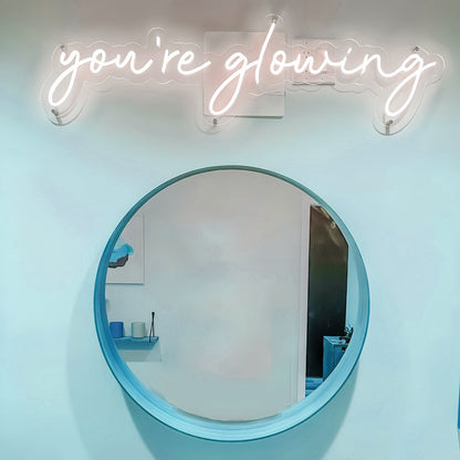Youre Glowing Shine Bright With Neon Brilliance | Shineneon