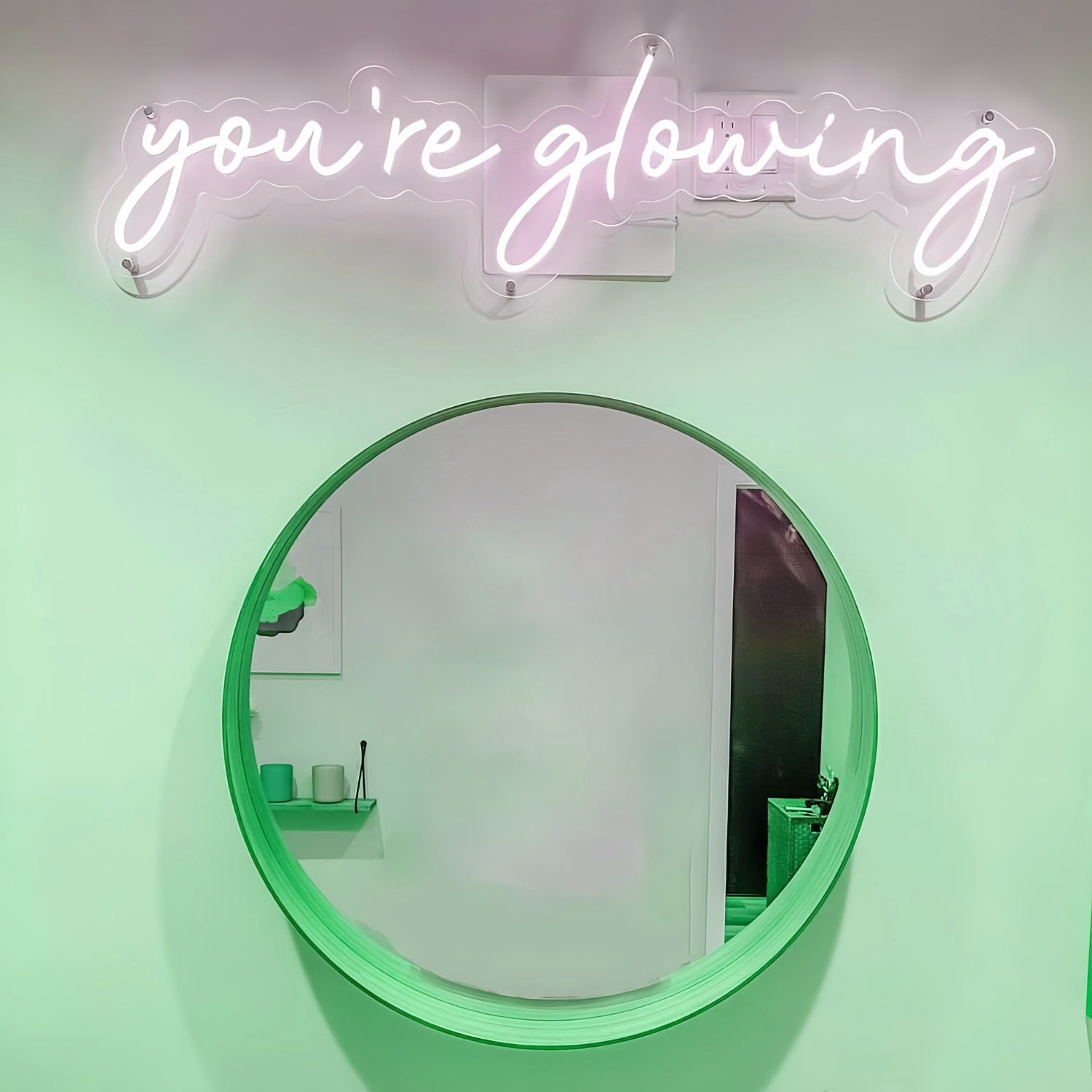 Youre Glowing Shine Bright With Neon Brilliance | Shineneon