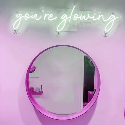 Youre Glowing Shine Bright With Neon Brilliance | Shineneon