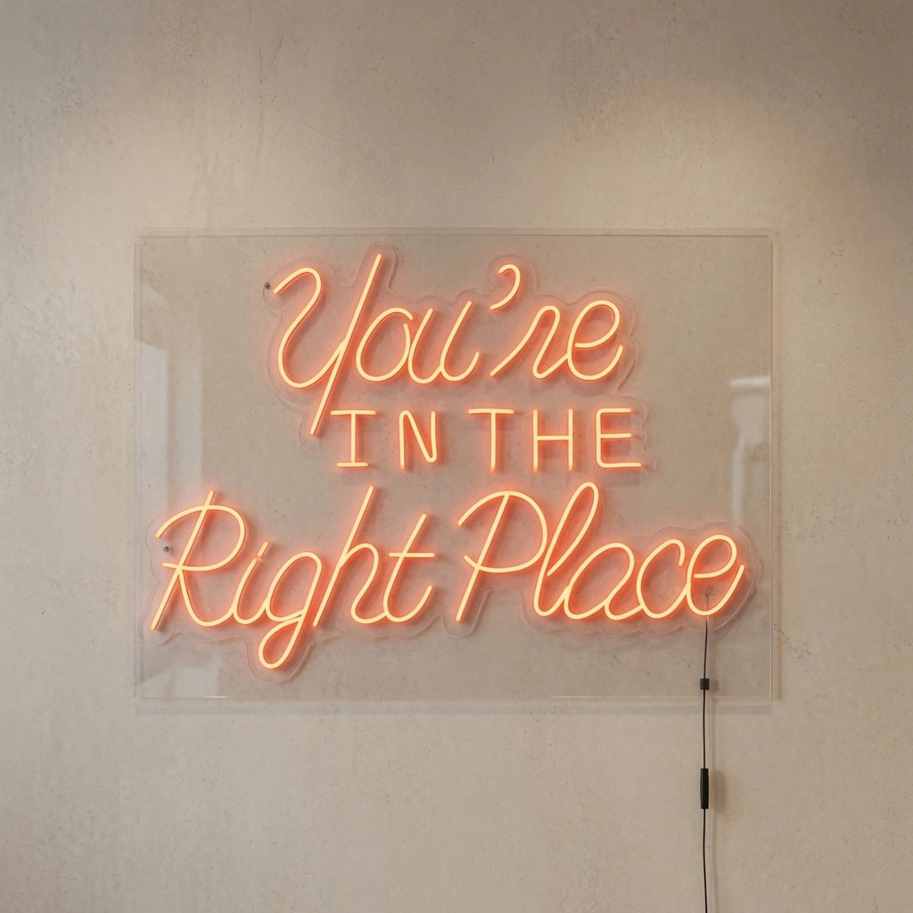 You're LED Neon Sign - 04 Size Image