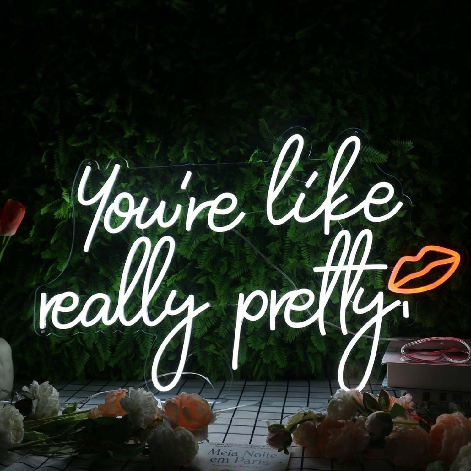 Youre Like Really Pretty White Led Neon Sign - Shineneon