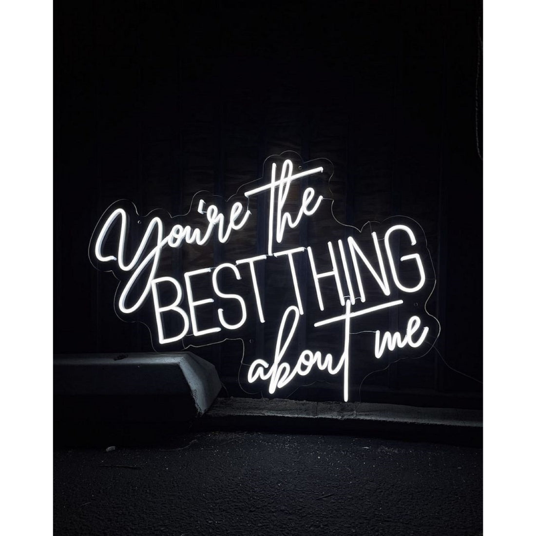 Youre The Best Thing About Me Led Sign Business Neon Sign