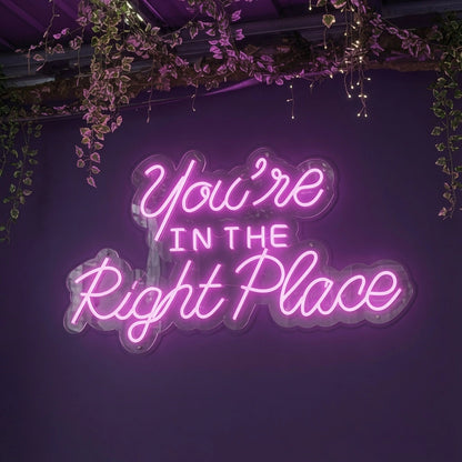 You're Wall Art LED Neon Sign - 01 Original Product Image