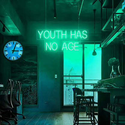 Youth Has No Age Embrace Youthfulness With Neon Vigor | Shineneon
