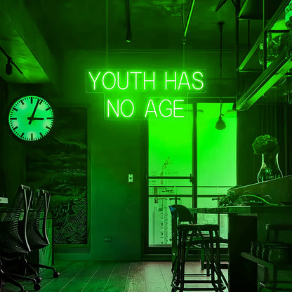Youth Has No Age Embrace Youthfulness With Neon Vigor | Shineneon