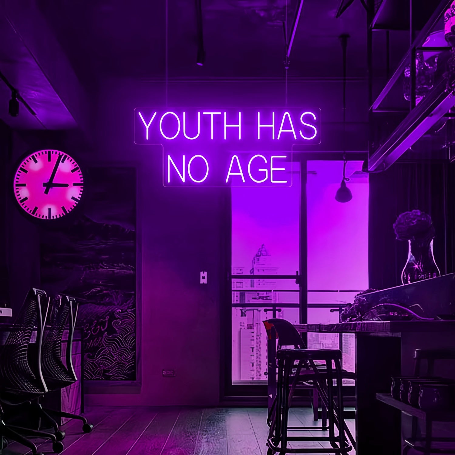 Youth Has No Age Embrace Youthfulness With Neon Vigor | Shineneon