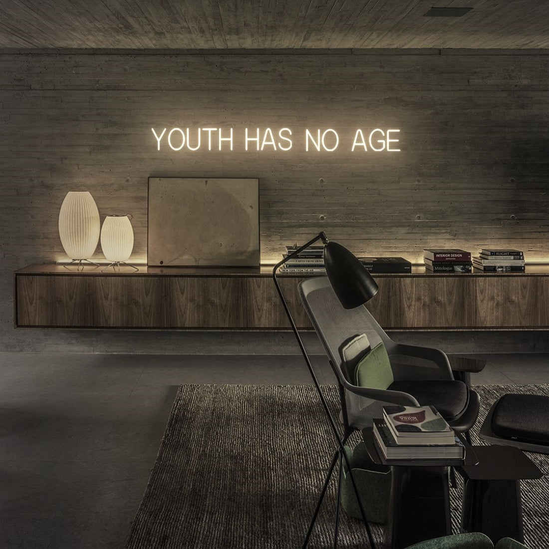 Youth Has No Age Led Sign Business Neon Signs