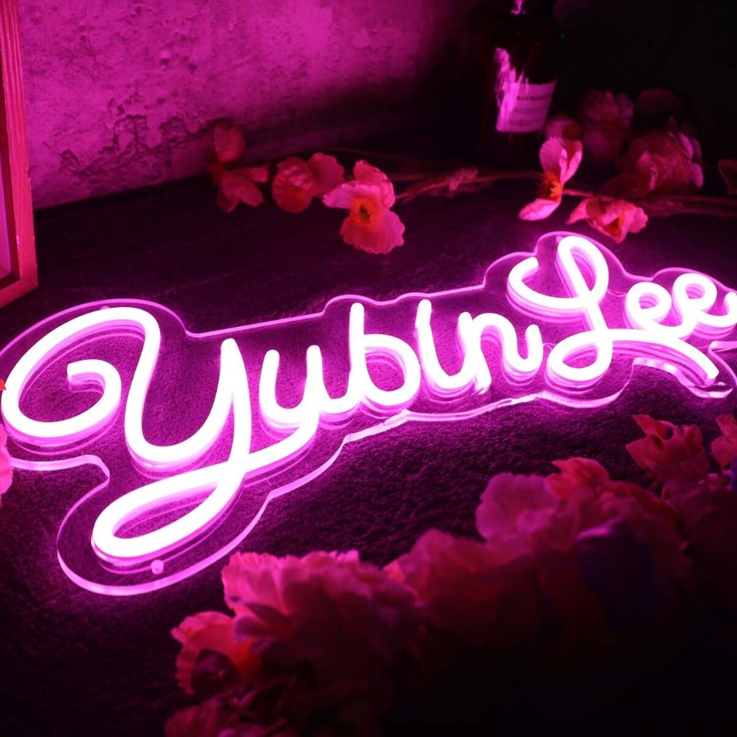 Yubin Lee Purple Led Neon Sign - Shineneon