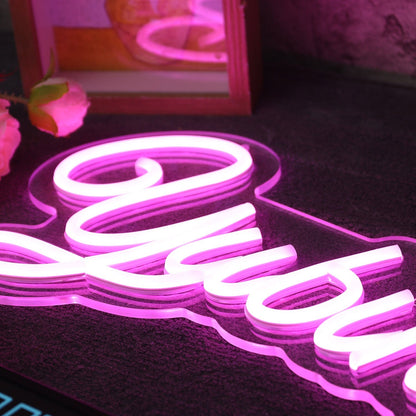 Yubin Lee Purple Led Neon Sign - Shineneon