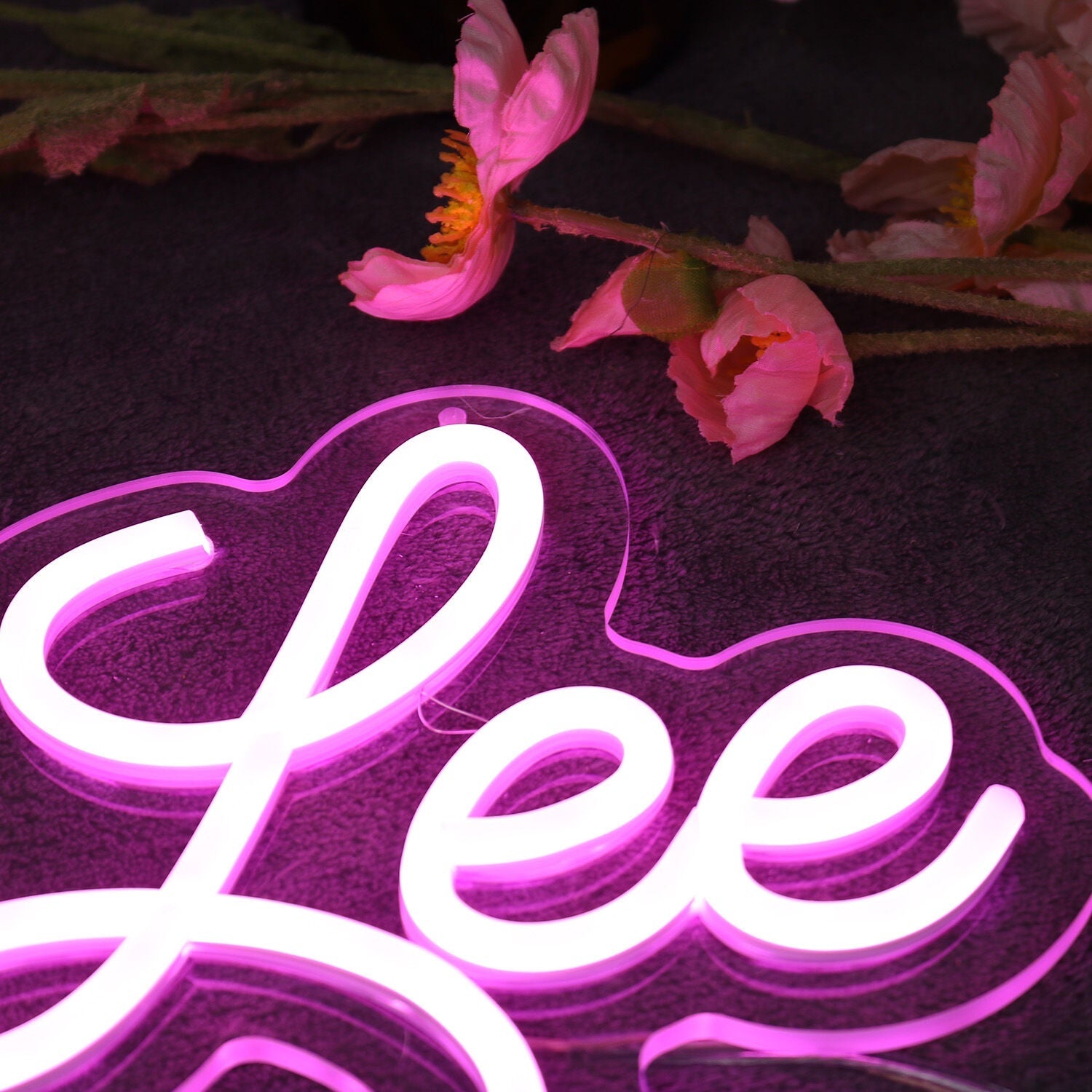 Yubin Lee Purple Led Neon Sign - Shineneon
