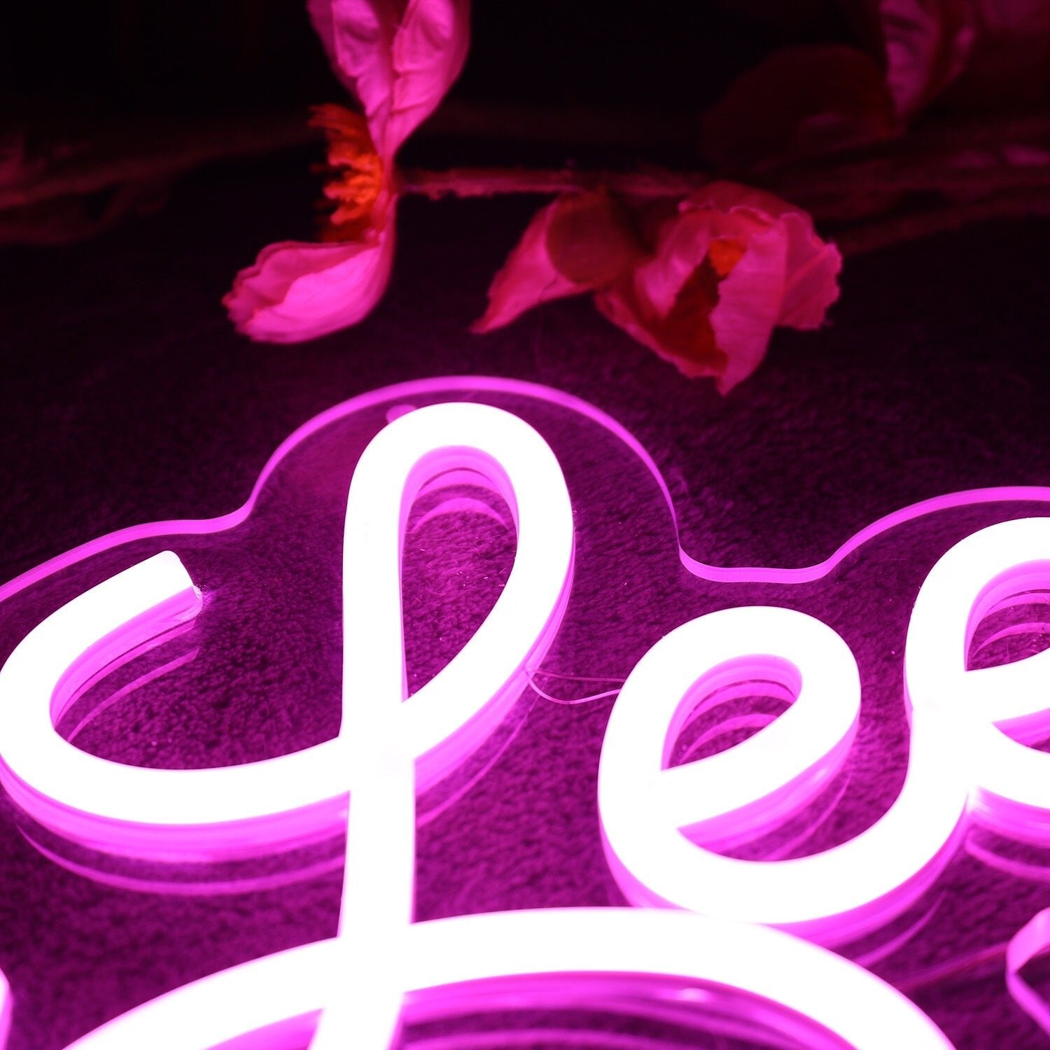 Yubin Lee Purple Led Neon Sign - Shineneon