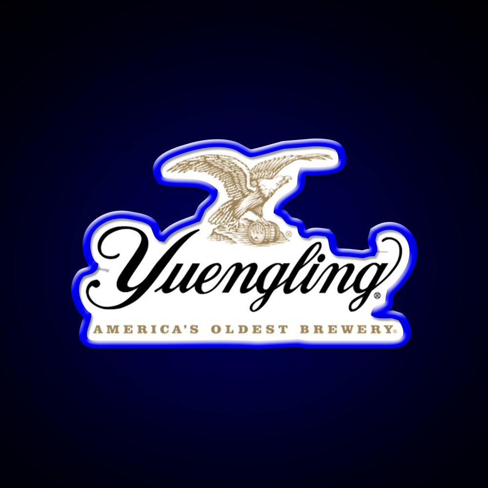 Yuengling Lager Beer Logo Beer Bar Decor Led Neon Sign Rgb Color