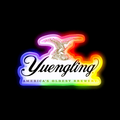 Yuengling Lager Beer Logo Beer Bar Decor Led Neon Sign Rgb Color