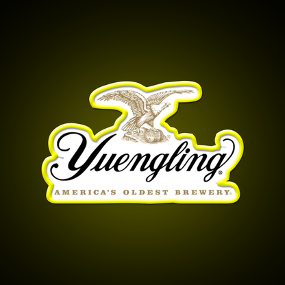Yuengling Lager Beer Logo Beer Bar Decor Led Neon Sign Rgb Color