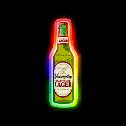 Yuengling Traditional Lager Beer Bar Decor Led Neon Sign Rgb Color