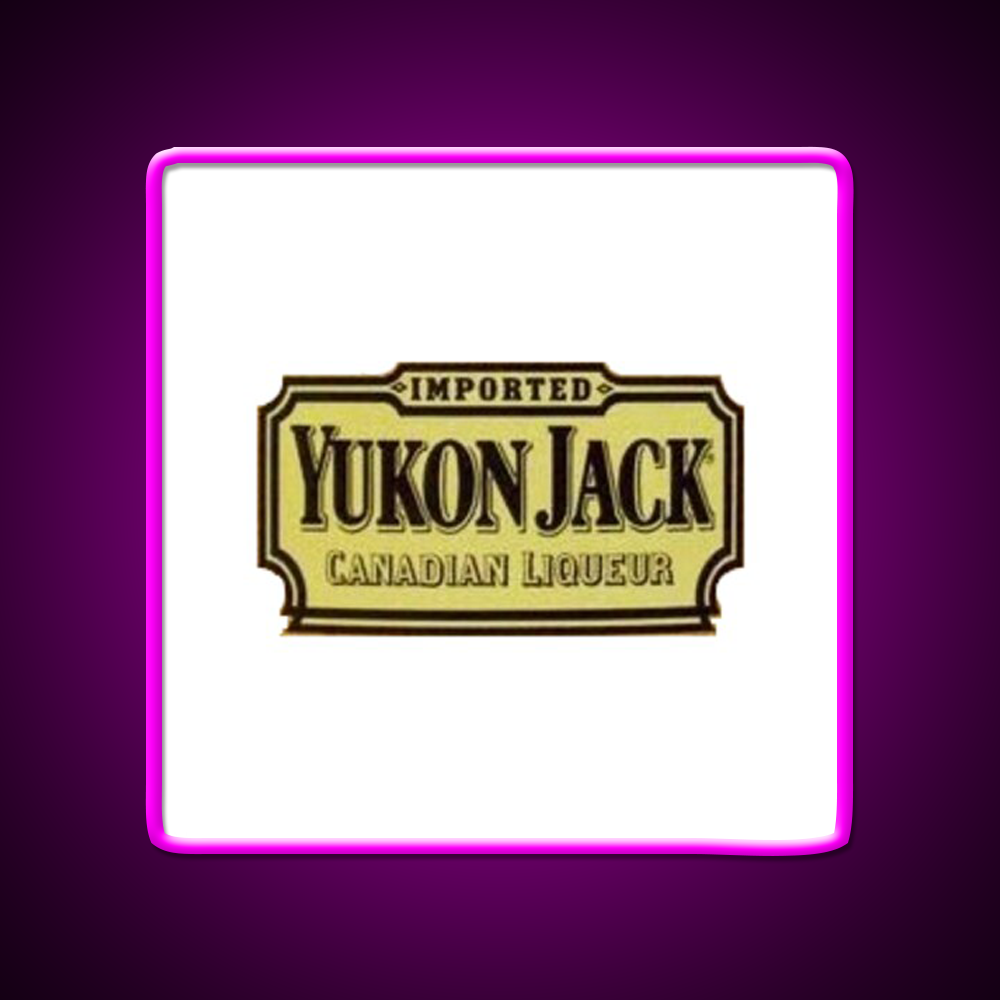 Yukon Jack Whiskey Drink Bar Led Neon Sign Rgb Color