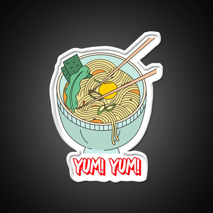 Yum Yum Food Led Neon Sign Chinese Food Rgb Color - Shineneon